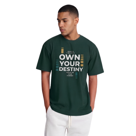 Oversized T-shirt - Own Your Destiny